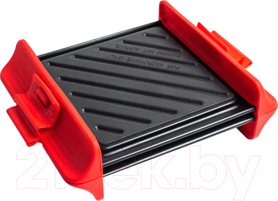 Форма-гриль для микроволновой печи Miku MK-GRL-RD (красный)