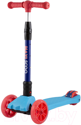 Самокат детский Maxiscoo Junior Delux / MSC-J072104D (голубой)