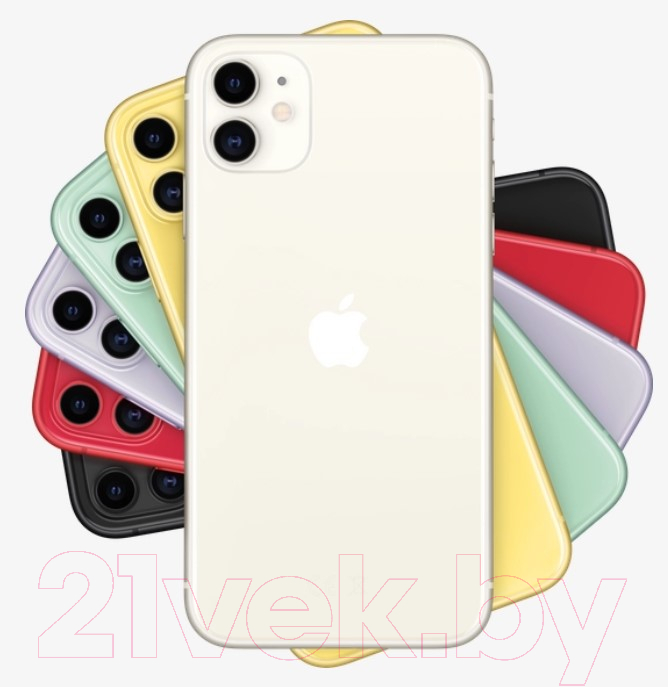 Смартфон Apple iPhone 11 128GB / 2QMWM22 восстановленный Breezy Грейд A+(Q)