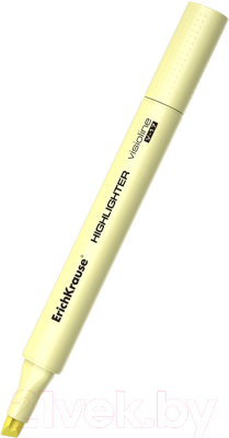 Изображение товара Текстовыделитель Erich Krause Visioline V-17 Pastel / 56019 (желтый)