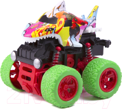 Автомобиль игрушечный Pit Stop Трак Граффити Акула / PS-2021-1A-1