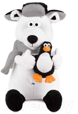 Мягкая игрушка ДуRашки Полярный Медведь и Пингвин / MT-TS04202104-24