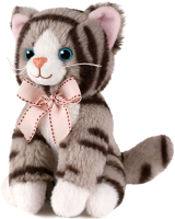 

Мягкая игрушка Maxitoys, Котик Дымок / MT-HH-070421-3
