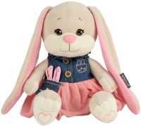 

Мягкая игрушка Jack&Lin, Зайка в сине-розовом платьице / JL-257-20