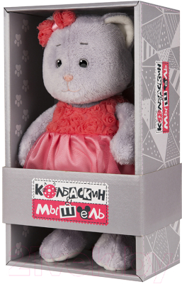 Мягкая игрушка Колбаскин & Мышель Мышель в красном платье / MT-MRT062003-20