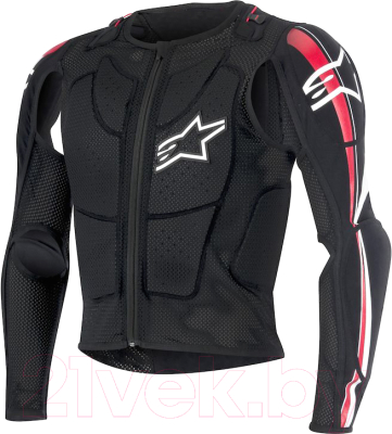 Мотокуртка Alpinestars Bionic Plus Jacket (M, черный/красный/белый)