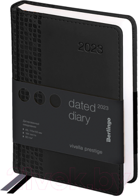 Изображение товара Ежедневник Berlingo Vivella Prestige A6 / DD3_80603 (184л, черный)