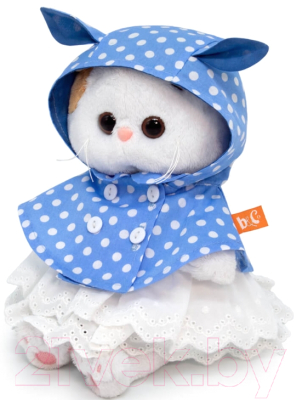 Мягкая игрушка Budi Basa Кошечка Ли-Ли Baby в кейпе с капюшоном / LB-093