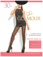 Колготки Glamour Positive Press 30 (р.5, nero) - 