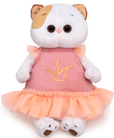 Мягкая игрушка Budi Basa Кошечка Ли-Ли в платье с короной / LK24-097 - 