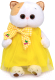 Мягкая игрушка Budi Basa Кошечка Ли-Ли в желтом платье с бантом / LK24-099 - 