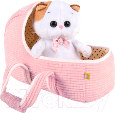 Мягкая игрушка Budi Basa Кошечка Ли-Ли Baby в люльке / LB-007