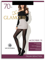 Колготки Glamour Microfiber 70  (р.2, nero) - 