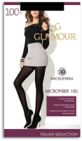 Колготки Glamour Microfiber 100 (р.3, nero) - 