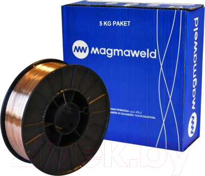 Проволока сварочная Magmaweld MG 2 D200 RND 0.80мм / 21002ВВМR (5кг)