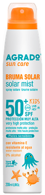

Спрей солнцезащитный, Solar mist SPF50+ Kids