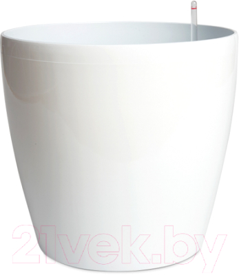 Изображение товара Вазон ForGarden Classic BN09223  (белый глянцевый)