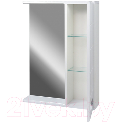 Шкаф с зеркалом для ванной Doratiz Вега 50 L / 2711.064