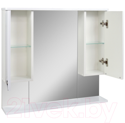 Шкаф с зеркалом для ванной Doratiz Афина 80 / 2711.690