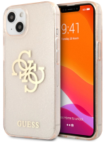 

Чехол-накладка Guess, TPU Full Glitter S 4G Logo для iPhone 13 mini/GUHCP13SPCUGL4GGO