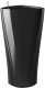 Вазон ForGarden BF01052 (черный глянцевый) - 