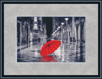 Набор для вышивания Золотое руно Красный зонтик / ГМ-024 - 