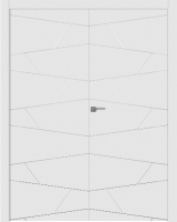 

Дверь межкомнатная Belwooddoors, Svea двойная 80x200