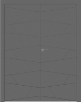 

Дверь межкомнатная Belwooddoors, Svea двойная 80x200