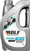 

Моторное масло Rolf, Dynamic 10W40 SL/CF / 322702