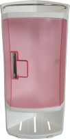 Шкаф для ванной Primanova M-S05-22 (прозрачный/розовый) - 