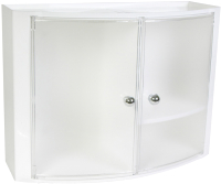 Шкаф для ванной Primanova M-08416 (прозрачно-натуральный) - 