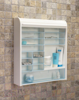 Шкаф для ванной Primanova M-09201 (белый)