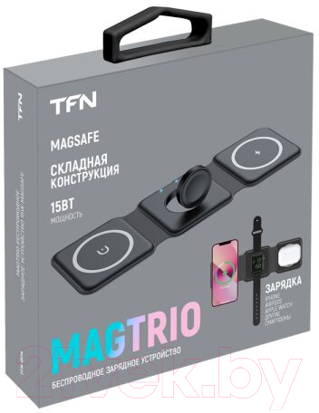 Зарядное устройство беспроводное TFN MagTrio / TFN-QI14