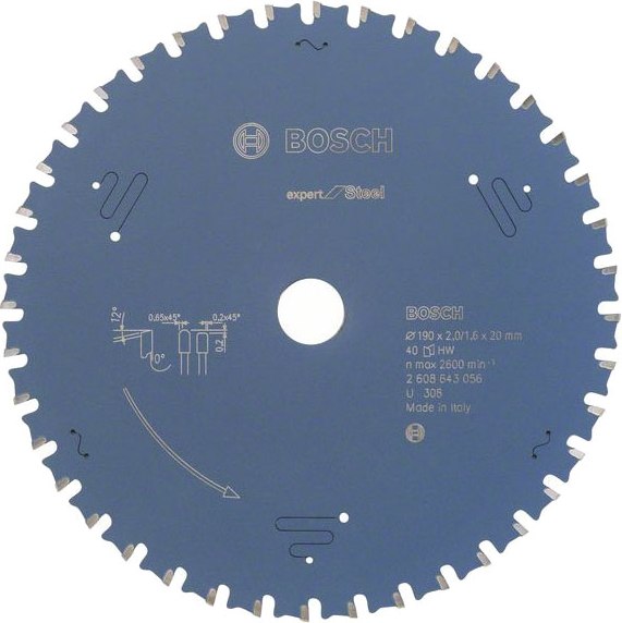 Пильный диск Bosch 2.608.643.056