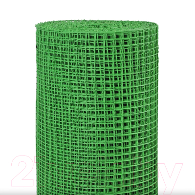 Сетка садовая Агросетка-Юг 0.45x20м.п. 15x15мм плотность 280 квадрат (зеленый)