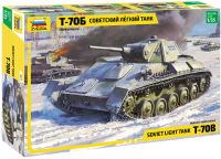 Сборная модель Звезда Советский легкий танк Т-70Б / 3631 - 