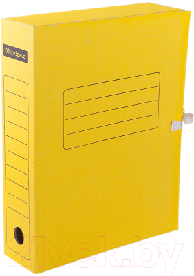 Коробка архивная OfficeSpace 225432  (желтый)