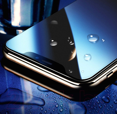 Защитное стекло для телефона Hoco A13 для iPhone X/XS/11 Pro Max (черный)