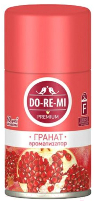 Сменный блок для освежителя воздуха DoReMi Premium Гранат  (250мл)