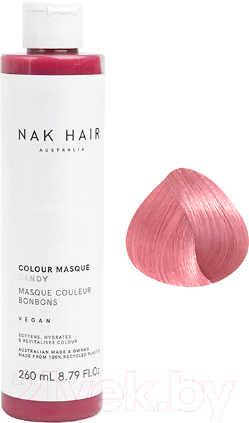 Оттеночный бальзам для волос Nak Colour Masque Candy