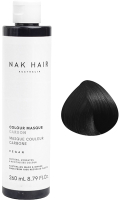 Оттеночный бальзам для волос Nak Colour Masque Carbon (260мл) - 