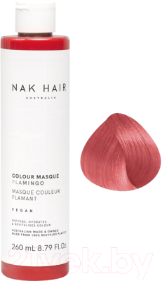 Оттеночный бальзам для волос Nak Colour Masque Flamingo (260мл)