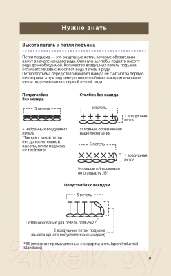 Книга Эксмо Японское вязание крючком. Идеальный справочник по техникам