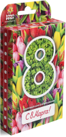 Набор для выращивания растений Happy Plant 8 Марта №1 Тюльпаны / hps-204 - 