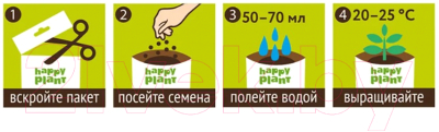 Набор для выращивания растений Happy Plant Настурция очаровательная / hpd-11