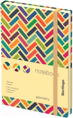 Изображение товара Записная книжка Berlingo Geometry A6 / NB0_92602 (80л)