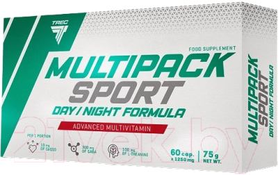 Витаминно-минеральный комплекс Trec Nutrition Multi Pack Day/Night (60 капсул, без вкуса)