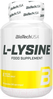 Изображение товара L-лизин BioTechUSA I00005629 (90 капсул)