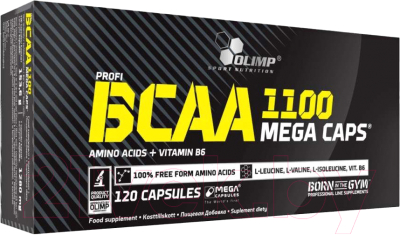 Аминокислоты BCAA Olimp Sport Nutrition Nutrition Mega Caps/ I00002912 (120капсул)