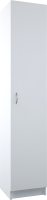 Стеллаж МДК СЛУ2 узкий закрытый 390x386x2000 (белый) - 